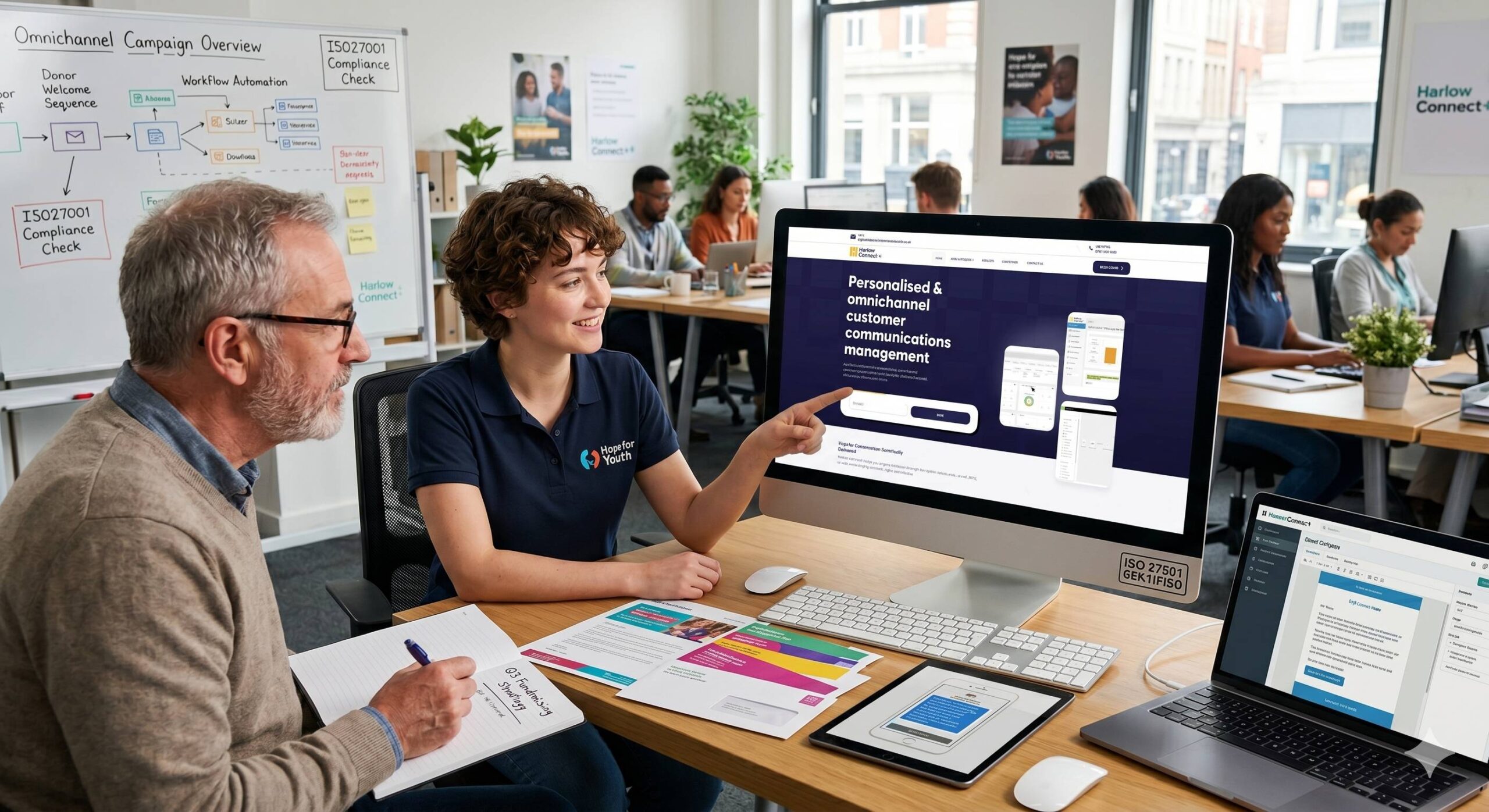 Charity communications